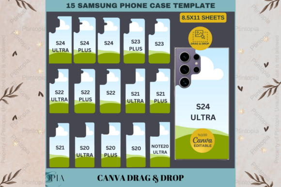 Canva Phone Case SVG 287 Graphics